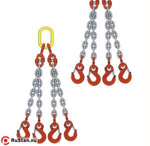 Строп цепной 4СЦ г/п 2,36 т 7,5 м фото №1 Строп цепной 4СЦ г/п 2,36 т 7,5 м фото №1