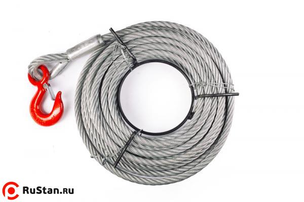 КАНАТ 40 м для лебёдки TOR МТМ 5400 5,4 т (тип ZNL) d=20мм фото №2 КАНАТ 40 м для лебёдки TOR МТМ 5400 5,4 т (тип ZNL) d=20мм фото №2