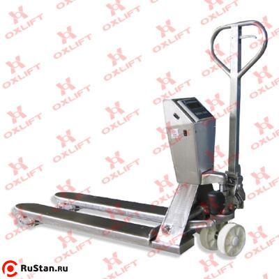 Гидравлическая Тележка из Нержавеющей Стали с Весами OXSS20 OXLIFT 2000 кг фото №2 Гидравлическая Тележка из Нержавеющей Стали с Весами OXSS20 OXLIFT 2000 кг фото №2