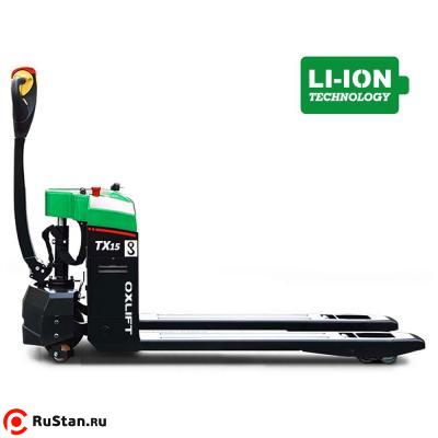 Тележка Самоходная Электрическая TX15 LI-ION OXLIFT 1500 кг фото №3 Тележка Самоходная Электрическая TX15 LI-ION OXLIFT 1500 кг фото №3
