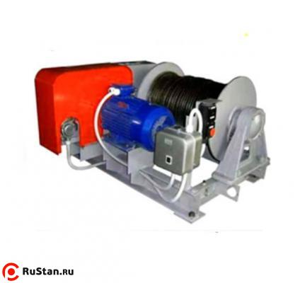 Лебедка тяговая ТЭЛ-5А г/п 5700 кг Н-270 м (без каната) фото №1