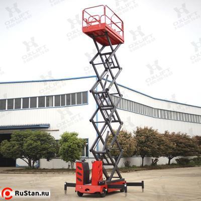 Самоходный Ножничный Подъемник QZ-050-110 WD OXLIFT 500 кг 11 м фото №2 Самоходный Ножничный Подъемник QZ-050-110 WD OXLIFT 500 кг 11 м фото №2