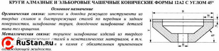 Круг алмазный 12А2-45град.(чашечный конический) 50х3х3х21х16 АС4 63/50 100% В2-01 5,8 карат фото №1 Круг алмазный 12А2-45град.(чашечный конический) 50х3х3х21х16 АС4 63/50 100% В2-01 5,8 карат фото №1