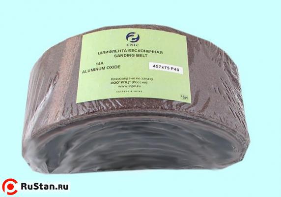 Шлифлента Бесконечная для электрошлифмашин 457х75 14А  Р 40 "CNIC" (SA48001H) (в упаковке 10шт.) фото №1