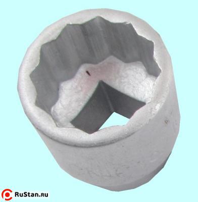 Головка торцевая сменная дюймовая 13/16" (12,5мм-1/2") сталь 45 "CNIC" фото №1 Головка торцевая сменная дюймовая 13/16" (12,5мм-1/2") сталь 45 "CNIC" фото №1