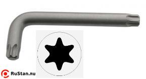 Ключ TORX  Т40 L 76х26мм CrV "CNIC" фото №1