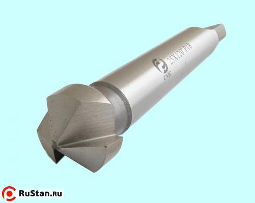 Зенковка d50,0х 38х150 конус 120° Р18 к/х Z=3 КМ3 DIN335D "CNIC" фото №1