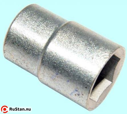 Головка торцевая сменная 10 мм (12,5мм-1/2") сталь 45 "CNIC" фото №1