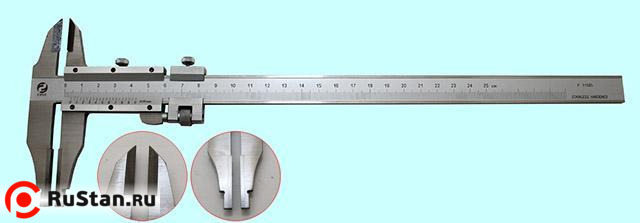 Штангенциркуль 0 - 250 ШЦТ-II (0,05) с твердосплавными губками, нержавеющая сталь "CNIC" (149-530S) фото №1