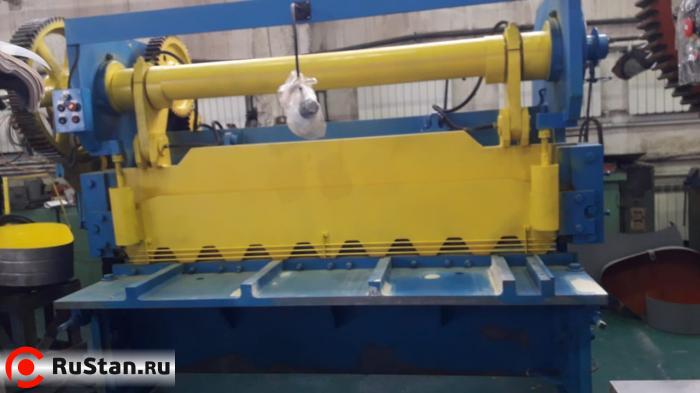 Гильотинные ножницы пневмомеханические НА3121 фото №2 НА3121 фото №2