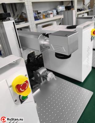 Лазерный гравер по металлу Raptor ABN-30E Raycus 30Вт с поворотной осью фото №7 Лазерный гравер по металлу Raptor ABN-30E Raycus 30Вт с поворотной осью фото №7