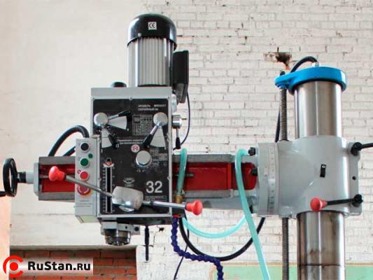 Радиально сверлильный станок MRD32x7 - Сверлильная голова фото №4 Радиально сверлильный станок MRD32x7 - Сверлильная голова фото №4