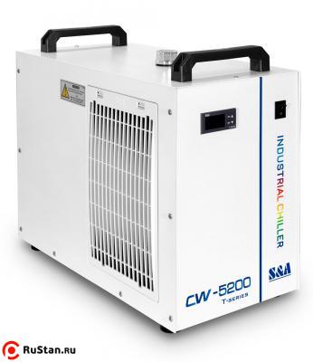 Чиллер CW-5200DI для лазерного станка до 130 Вт фото №2 Чиллер CW-5200DI фото №2
