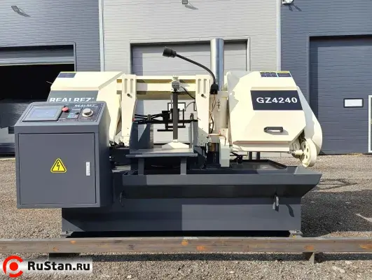 Станок ленточнопильный автоматический REALREZ GZ4240 (400мм) фото №2 GZ4240 (400мм) фото №2