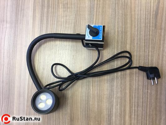 Светильник станочный светодиодный с магнитным основанием LED M3M-220V фото №6 Светильник станочный светодиодный с магнитным основанием LED M3M-220V фото №6