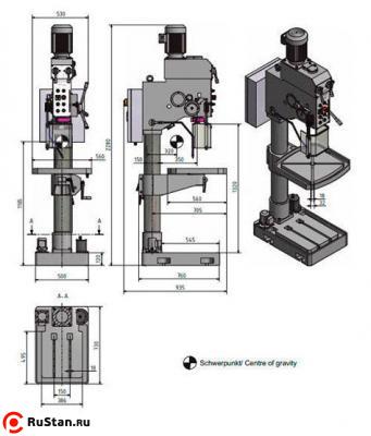 Вертикально-сверлильный станок OPTIdrill В40GSM фото №2 OPTIdrill В40GSM фото №2