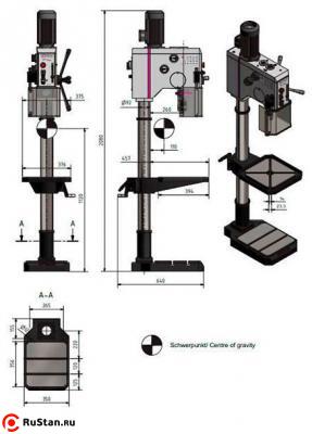 Вертикально-сверлильный станок OPTIdrill DH28GS фото №3 OPTIdrill DH28GS фото №3