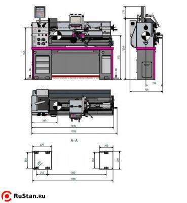 Точный токарно-винторезный станок OPTIturn TH 3610 фото №3 OPTIturn TH 3610 фото №3