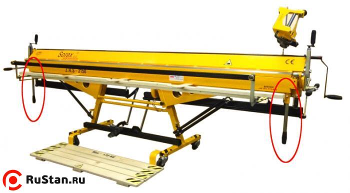 Боковая ручка гибочной балки фото №4 Боковая ручка гибочной балки фото №4