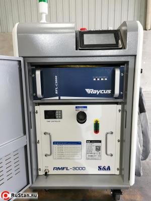 Вид спереди Ручной лазерный сварочный аппарат Raptor SFW-3000 PRO 5в1 (3000Вт Raycus) фото №3 Вид спереди Ручной лазерный сварочный аппарат Raptor SFW-3000 PRO 5в1 (3000Вт Raycus) фото №3