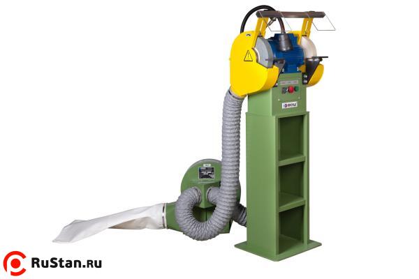 Станок точильно-шлифовальный ТШ 1.35 с пылесосом ПП-750/У, блокировкой и тумбой фото №3 Станок точильно-шлифовальный ТШ 1.35 с пылесосом ПП-750/У, блокировкой и тумбой фото №3