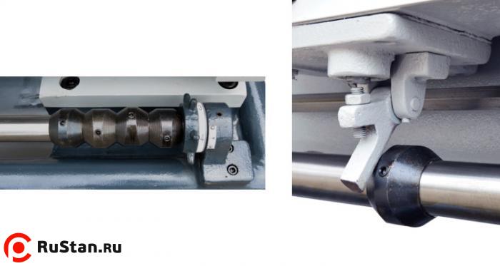 4-х позиционная рукоятка автоматической остановки суппорта в купе с 4-мя эксцентриковыми конечными выключателями позволяют автоматизировать и ускорить процессы изготовления большой номенклатуры деталей. фото №17 METAL MASTER Z46100 фото №17