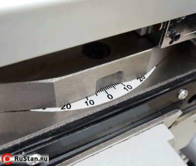 Для удобства нарезания конусов на станке предусмотрена возможность поворота верхней продольной салазки на угол ±60° фото №12 METAL MASTER ZX41150 фото №12