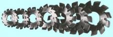 Фреза m 3,75 (к-т из 8шт) 75x27 Р18 20 град, Z=12