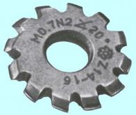 Фреза m 1,0 №4 50х19х4,0 Р6М5 20 град, Z=14